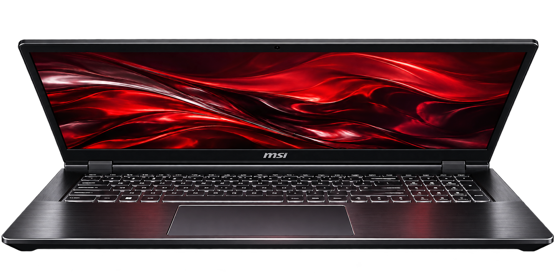 Игровой ноутбук MSI с красным дисплеем